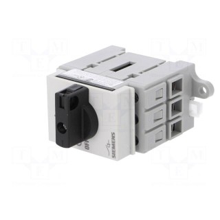 Switch-disconnector | Poles: 3 | DIN,on panel | 16A | 3LD3 | 7.5kW