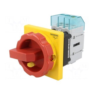Switch-disconnector | Poles: 3 | on panel | 16A | 3LD3 | 7.5kW