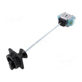 Switch-disconnector | Poles: 3+N | on panel,for DIN rail mounting