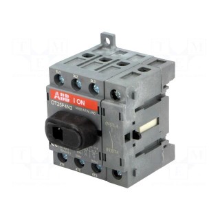 Switch-disconnector | Poles: 4 | for DIN rail mounting | 25A | OT
