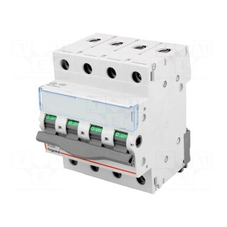 Switch-disconnector | Poles: 4 | for DIN rail mounting | 63A | 400VAC