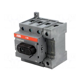 Switch-disconnector | Poles: 4 | for DIN rail mounting | 63A | OT