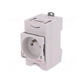 E-type socket | 250VAC | 10A | for DIN rail mounting
