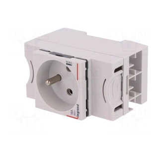 E-type socket | 250VAC | 10A | for DIN rail mounting
