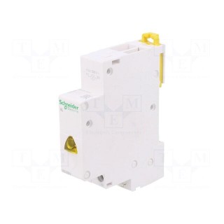 LED indicator | 110÷230VAC | for DIN rail mounting | Colour: yellow