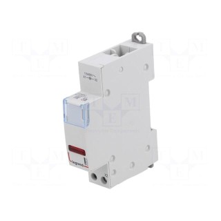 LED indicator | 110/400VAC | for DIN rail mounting | Colour: red