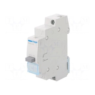 Module: pushbutton switch | 230VAC | 16A | for DIN rail mounting