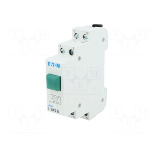 Module: pushbutton switch | 230VAC | 16A | IP40 | DIN | 17.5x80x60mm