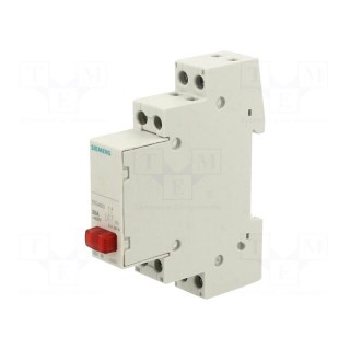 Module: pushbutton switch | 230VAC | 20A | for DIN rail mounting