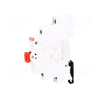 Module: pushbutton switch | 250VAC | 16A | DIN | 9mm | monostable