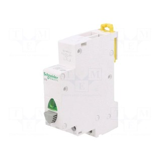 Module: pushbutton switch | 250VAC | 16A | for DIN rail mounting