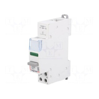 Module: pushbutton switch | 250VAC | 20A | DIN | bistable