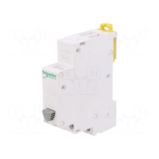Module: pushbutton switch | 250VAC | 20A | for DIN rail mounting