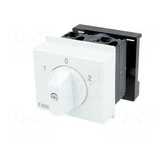Module: rotary switch | 250VAC | 20A | IP20 | DIN | 52x65x60mm