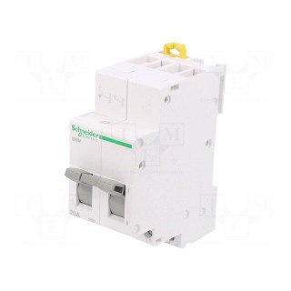 Module: pushbutton switch | 250VAC | 20A | IP20 | Contacts: DPDT | ACTI9