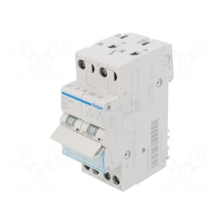 Module: toggle switch | Poles: 2 | 230VAC | 40A | IP20 | Stabl.pos: 3