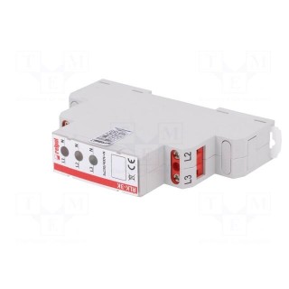 Module: voltage indicator | 230÷400VAC | IP20 | RLK | Indication: LED
