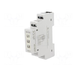 Module: voltage indicator | 3x230VAC | IP20 | DIN | 90x17.5x66mm
