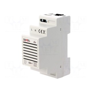 Signalling device | 230VAC | IP20 | DIN | 90x35x66mm | Indication: bell