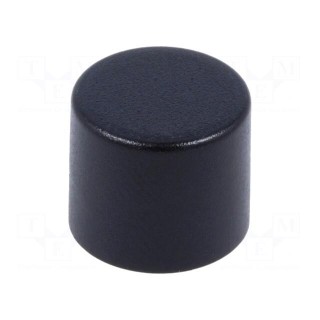 Button | 10mm | round | black | Application: 1241.16