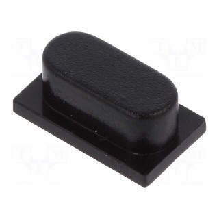 Button | 8.5x3.8mm | black | Application: KSA series,KSL series