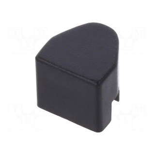 Button | push-in | none | 5.5mm | -25÷70°C | rounded | black