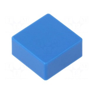 Button | push-in | none | 5.5mm | -25÷70°C | square | blue
