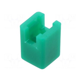 Button | push-in | none | 5.5mm | -25÷70°C | square | green