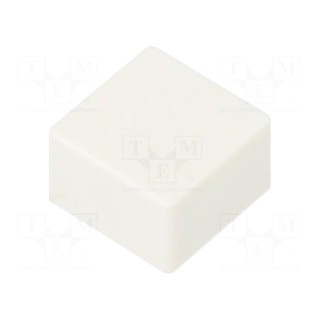 Button | push-in | none | 5.5mm | -25÷70°C | square | white