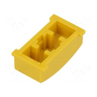 Button | rectangular | yellow | Application: MEC15401,MEC15451