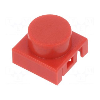 Button | red | Ø8mm | Application: KSA series,KSL series