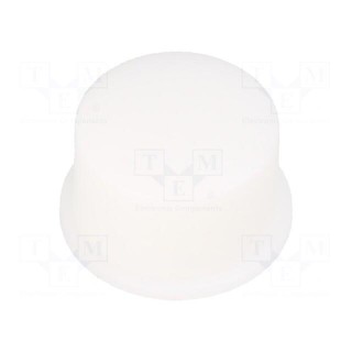 Button | round | white | Ø12mm | 5G | H: 6.7mm