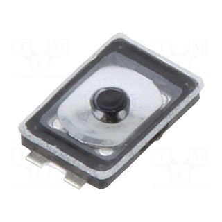 Microswitch TACT | Pos: 2 | 0.02A/12VDC | SMT | none | 3x2.75mm | 0.65mm