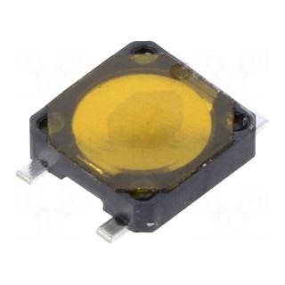 Microswitch TACT | Pos: 2 | 0.05A/12VDC | SMT | none | 3.1x3.1mm | 0.75mm