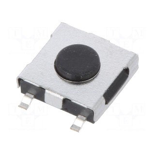 Microswitch TACT | Pos: 2 | 0.05A/12VDC | SMT | none | 4.6x4.6mm | 1.5mm