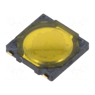 Microswitch TACT | Pos: 2 | 0.05A/12VDC | SMT | none | 4.9x4.9mm | 0.8mm