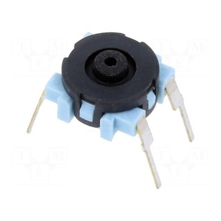 Microswitch TACT | SPST-NC | Pos: 2 | 0.02A/50VDC | PCB,THT | none | 4.5N