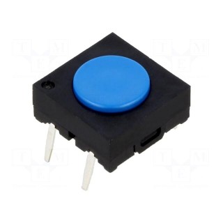 Microswitch TACT | SPST-NC | Pos: 2 | 0.125A/24VDC | THT | none | 1.76N