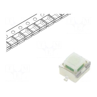 Microswitch TACT | SPST-NO | Pos: 2 | 0.005A/12VDC | SMT | 2.45N | 5mm