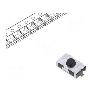 Microswitch TACT | SPST-NO | Pos: 2 | 0.01A/32VDC | SMT | 2N | 2.5mm | IP40