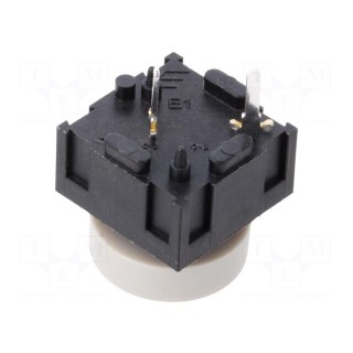 Microswitch TACT | SPST-NO | Pos: 2 | 0.025A/50VDC | THT | OFF-(ON)