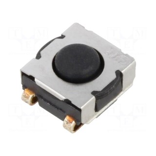 Microswitch TACT | SPST-NO | Pos: 2 | 0.03125A/32VDC | SMT | 4mm | round