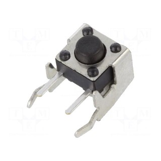 Microswitch TACT | SPST-NO | Pos: 2 | 0.05A/12VDC | angular,THT | none