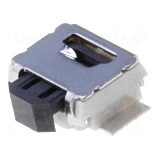 Microswitch TACT | SPST-NO | Pos: 2 | 0.05A/12VDC | SMT | 0.49N | 2.5x3mm