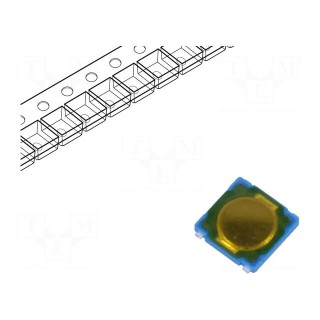 Microswitch TACT | SPST-NO | Pos: 2 | 0.05A/12VDC | SMT | 1.6N | 0.55mm