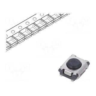 Microswitch TACT | SPST-NO | Pos: 2 | 0.05A/12VDC | SMT | 1.6N | 1.4mm