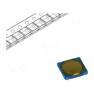 Microswitch TACT | SPST-NO | Pos: 2 | 0.05A/12VDC | SMT | 2.6N | 0.55mm