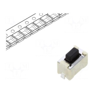 Microswitch TACT | SPST-NO | Pos: 2 | 0.05A/12VDC | SMT | 980mN | 5mm
