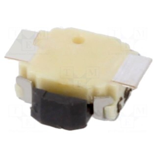 Microswitch TACT | SPST-NO | Pos: 2 | 0.05A/12VDC | SMT | none | 1.59N