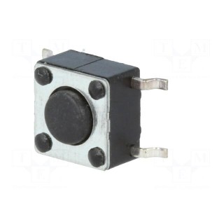 Microswitch TACT | SPST-NO | Pos: 2 | 0.05A/12VDC | SMT | none | 1.57N